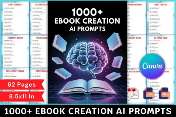 Download 1000+ Ebook Creation AI Prompts - Ebook Collection
