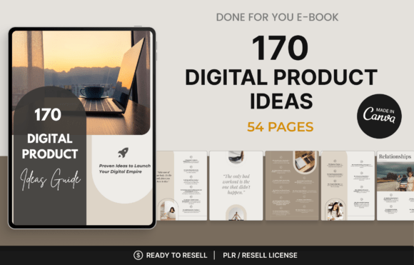Download 170 Digital Product Ideat EBook - Ebook Collection