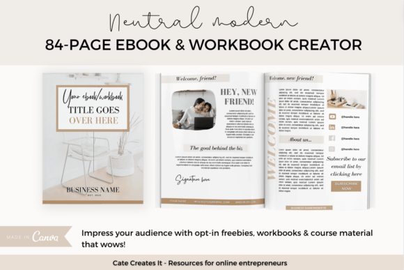 Download Canva Ebook and Workbook Template Coach - Ebook Collection