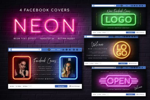 Download Neon Facebook Covers - Ebook Collection