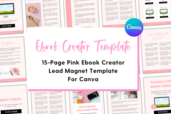 Download Ebook Lead Magnet Template | Canva - Ebook Collection