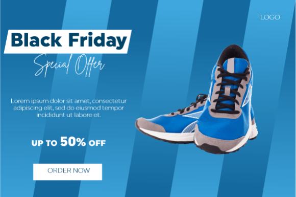 Download Banner Template for Black Friday Clearan - Premium Resources