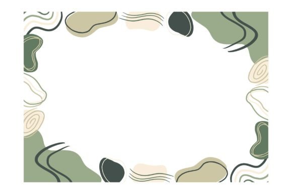 Download Green Abstract Frame for Greeting Card - Abstract frame Collection