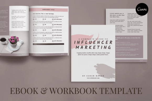 Download Rae Ebook Workbook Template Canva - Ebook Collection