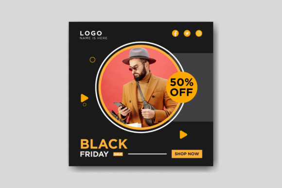 Download Black Friday Sales Facebook Post - Ebook Collection