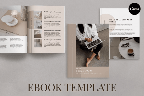 Download Layla Ebook Template Canva - Ebook Collection