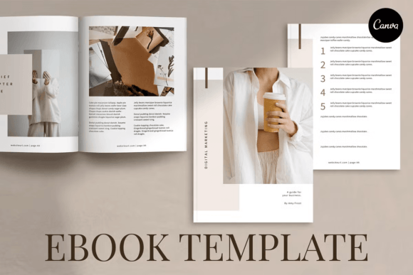 Download Serenity Ebook Template Canva - Ebook Collection